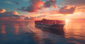 Ship in the Ocean