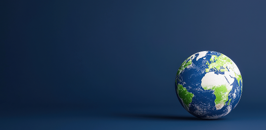 Image of Planet Earth, implying Sustainability