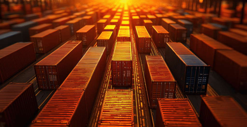 Image of a Containers in a Shipping Port